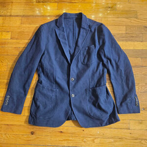 Scalpers Men's Navy Sport Coat Standard 52R